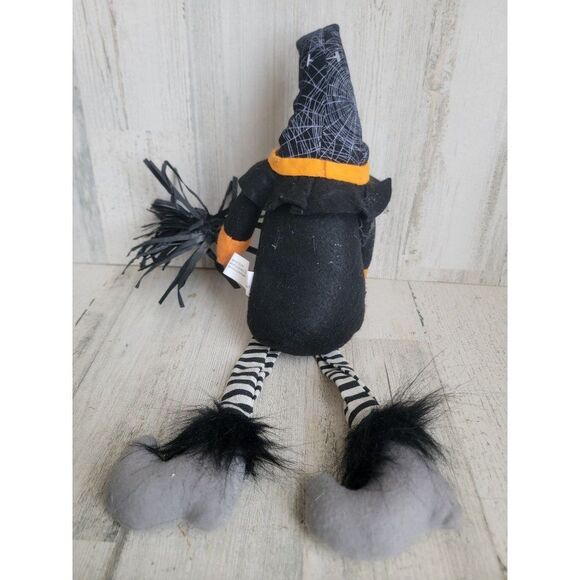 Halloween plush gnome Shelf sitting which candy corn set home decor - Picture 7 of 7
